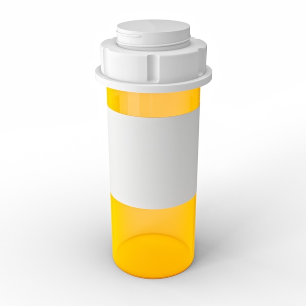 Pills medicine bottle