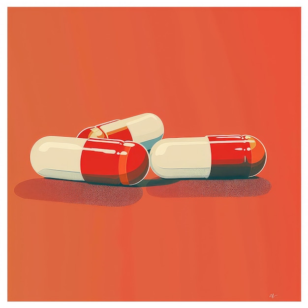 Pills Vector Illustration High Quality PNG