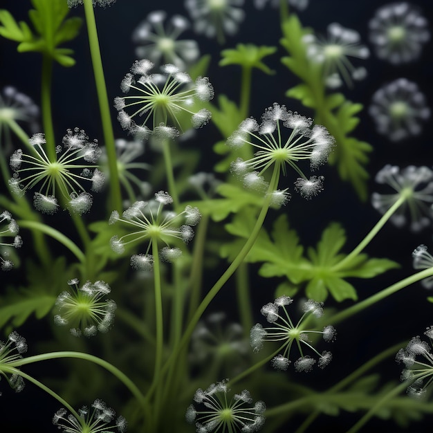 Pimpinella pruatjan plants that look beautiful