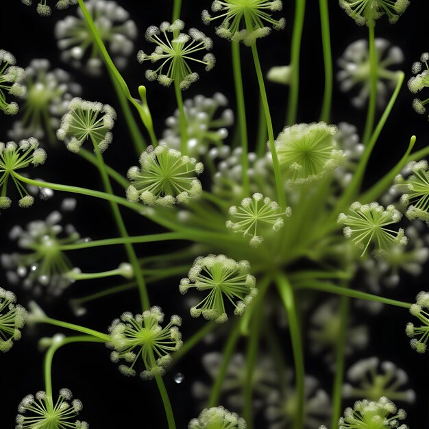 Photo pimpinella pruatjan plants that look beautiful