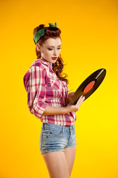 Pin-up meisje