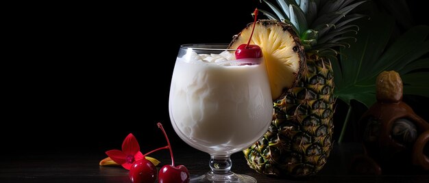 Pina Colada Paradise Классический тропический коктейль