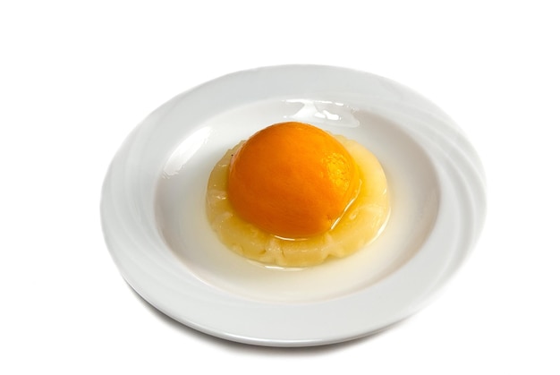 Fried egg isolated. Illustration AI Generative 23285896 PNG