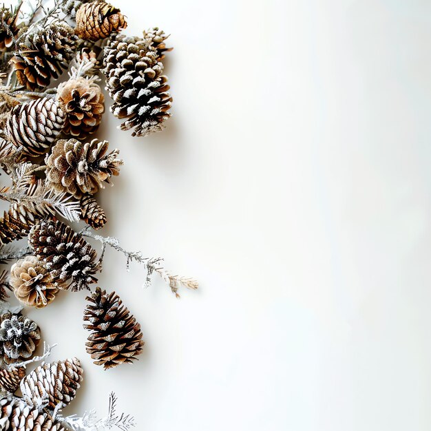 a pine cone that has the word pine on it