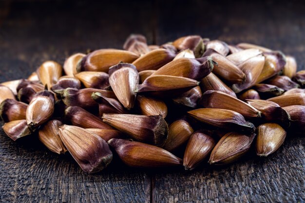 pine nuts, culinary ingredient used in drinks, sweets and typical dishes