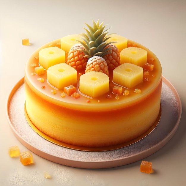 Pineapple cake