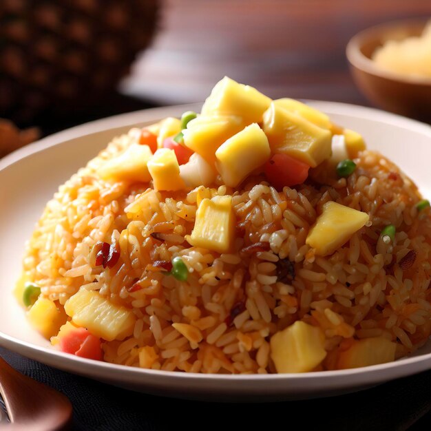 Pineapple fried rice