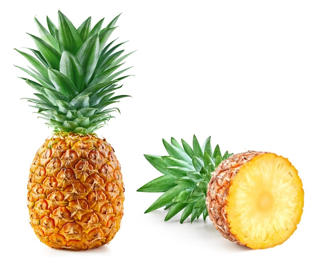 pineapple isolated on white background