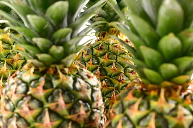 Pineapple isolated on white.