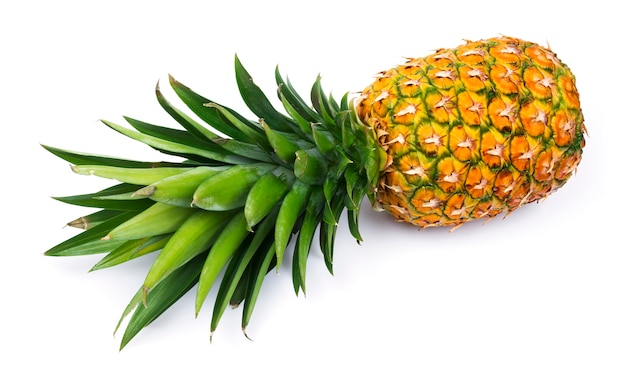 Pineapple isolated on white 