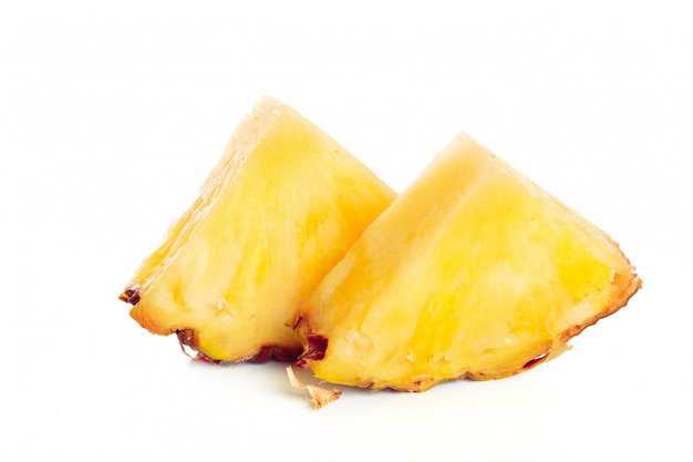 Pineapple isolated on white