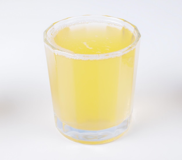 Pineapple juice glass