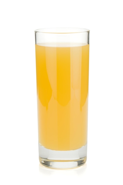 Pineapple juice in a glass