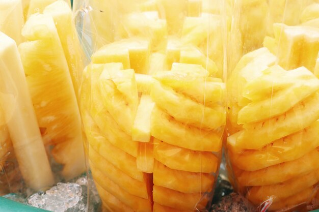 pineapple on street food