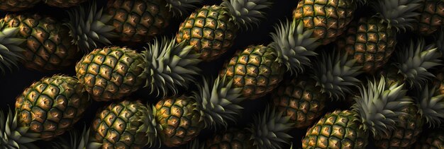 Pineapples are in a group