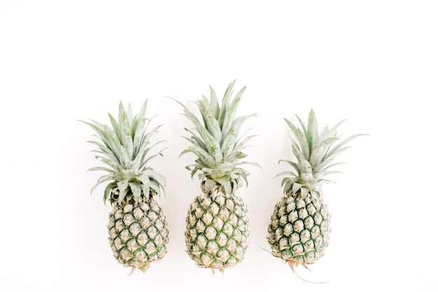 Pineapples. Creative food concept