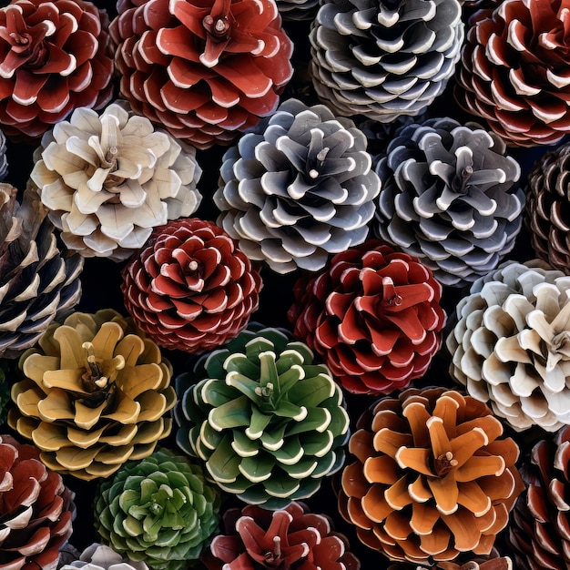 Pinecone Pizzazz Natural Christmas Patterns Christmas