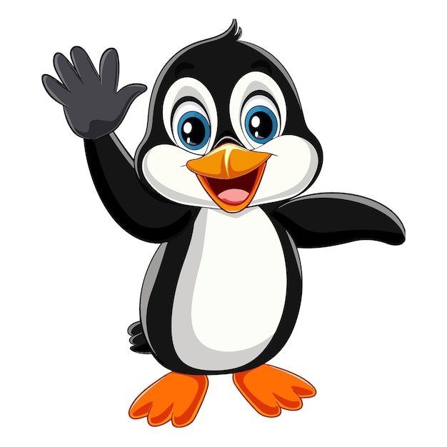 Pinguïn sticker