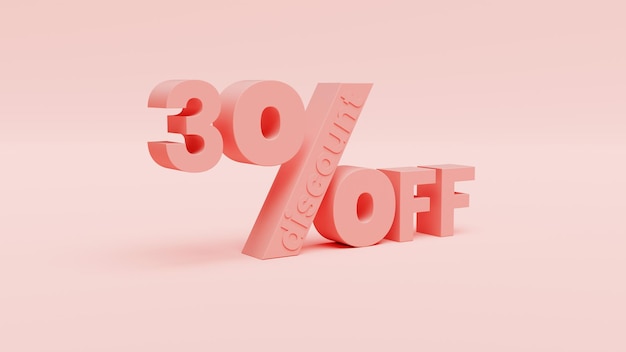 Pink 30 Percent Off