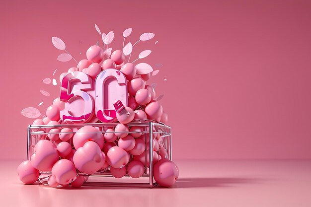 Pink 50 percent discount