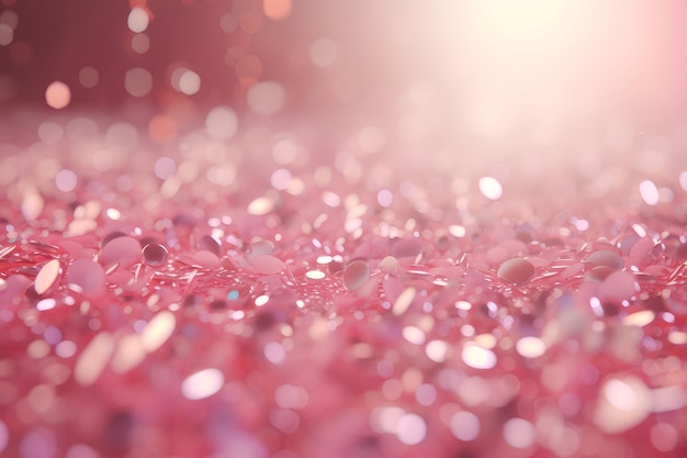 Pink abstract background Generate Ai