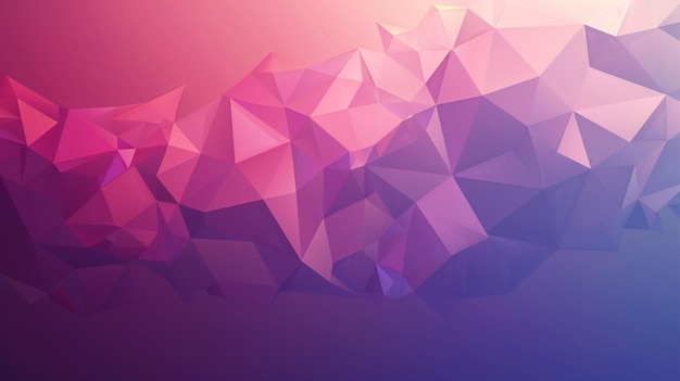 Photo a pink abstract background with a pink and purple geometric pattern