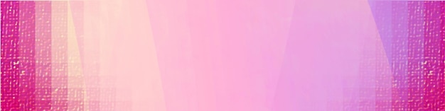 Pink abstract horizontal background Empty panorama backdrop illustration with copy space Textured