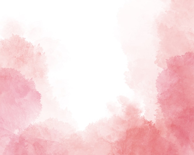 Розовый абстрактный фон акварелью