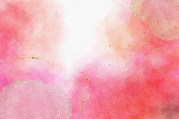 ピンクの抽象的な水彩画の背景