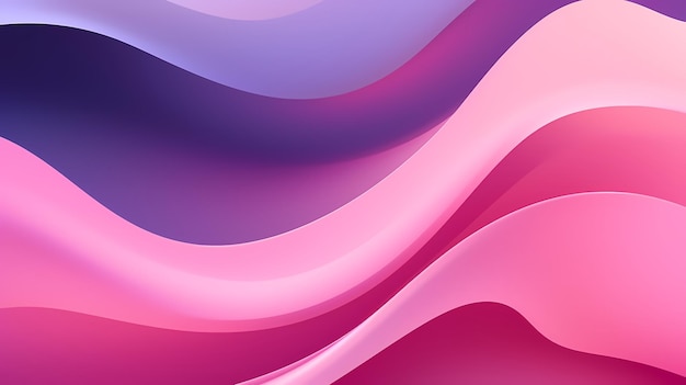 Pink Abstract Wave Background