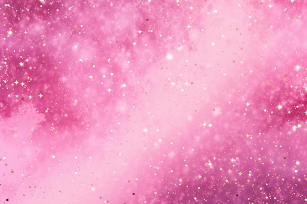 Фото Розово-фиолетовый фон с розовым блеском и розовой звездой.
