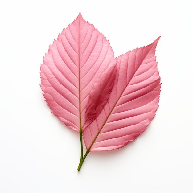 Pink Azalea Leaf Nature39s Wonder In Precisionist Lines