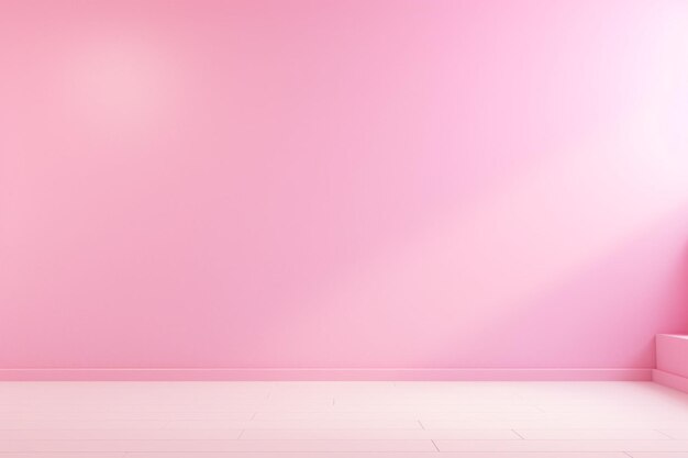 Photo pink background and empty space