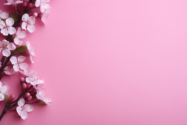 Pink background for happy womens day