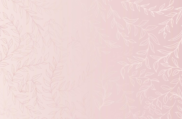 Photo pink background leaf cover design background or wallpaper abstract background