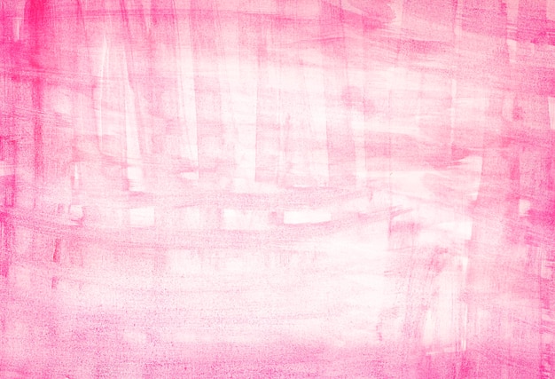 Розовый фон, нарисованный красками