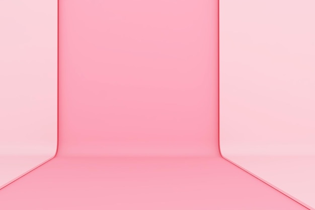 Pink Background Wall with Light Pink Way Show Light Pink Backdr