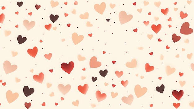 pink background with hearts