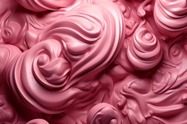 A pink background with a lot of swirls and swirls.