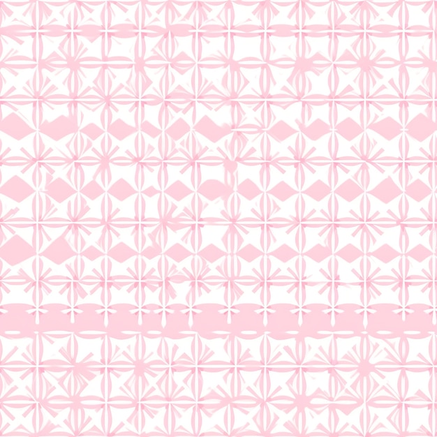 A pink background with a pattern of flowers and leaves.