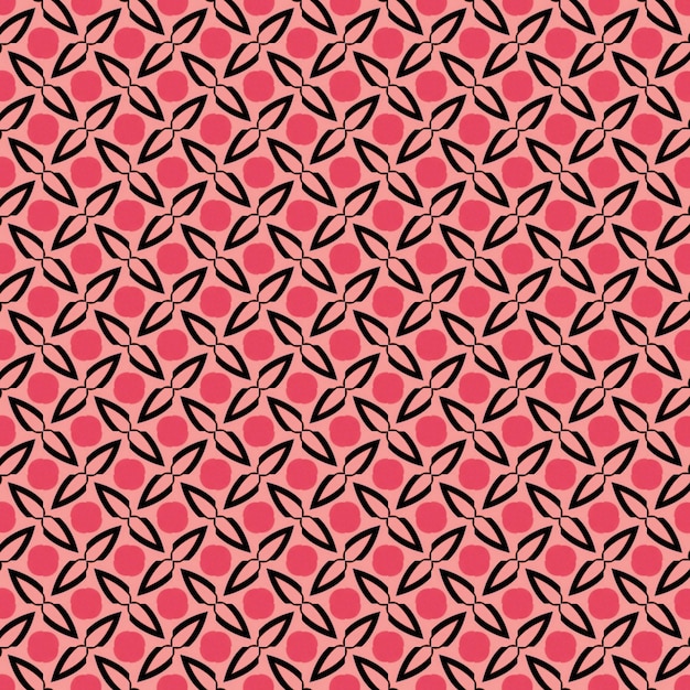 Photo a pink background with a pattern of triangles.