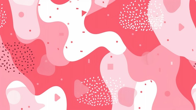 Photo a pink background with a pink and white color on it and white background