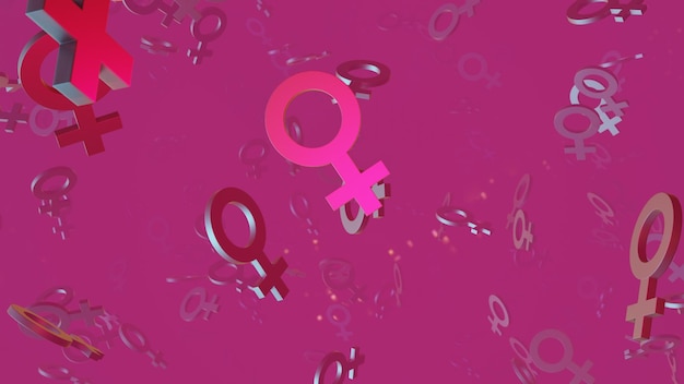 A pink background with a sign that says venus and the word women