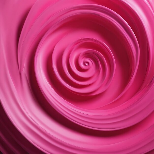 A pink background with a swirl in the middle