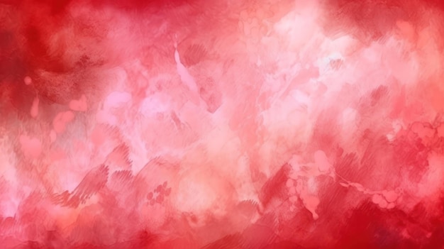 Розовый фон с акварельной текстурой.