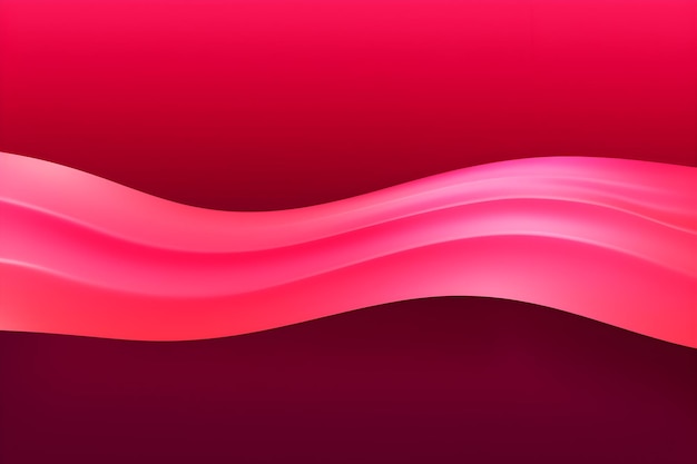 Pink background with a wave design.