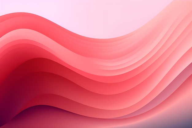 Pink background with a wavy design.