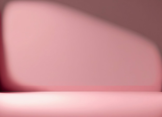 A pink background with a white object in the middle and a white object in the middle.