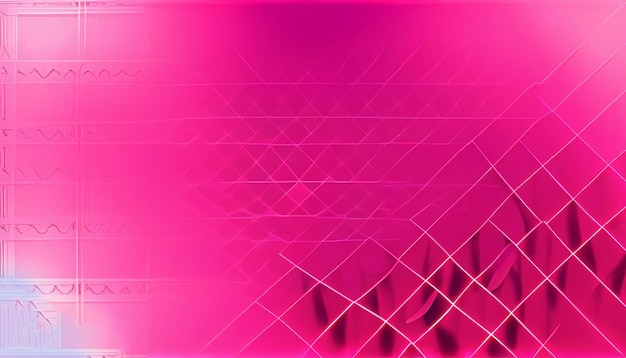 A pink background with a white pattern in the middle.