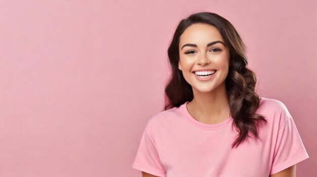 Photo pink background